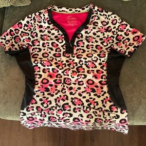 Healing hands scrub top